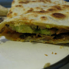 Spinach and Mushroom Quesadillas