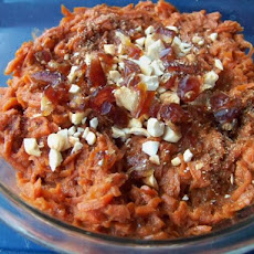 Vegan Gajar Ka Halwa--Carrot Pudding