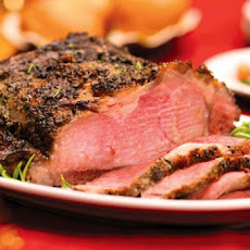Roast Prime Rib Au Poivre