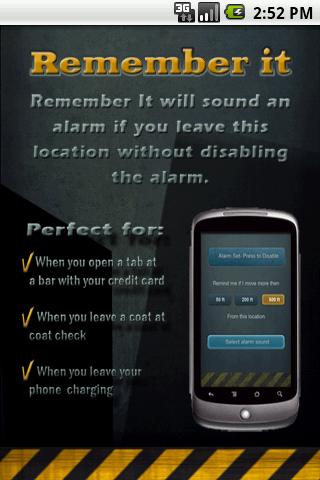 Remember It App