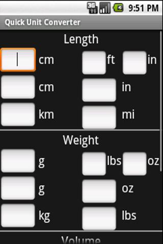 Quick Unit Converter