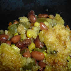 Slow-Cooker Southwestern Pot Pie (Vegetarian)