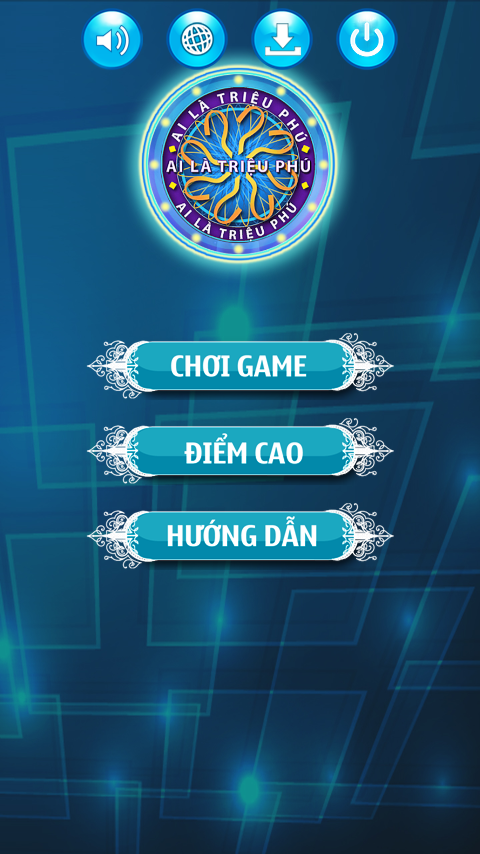 Android application Ai Là Triệu Phú 2016 screenshort