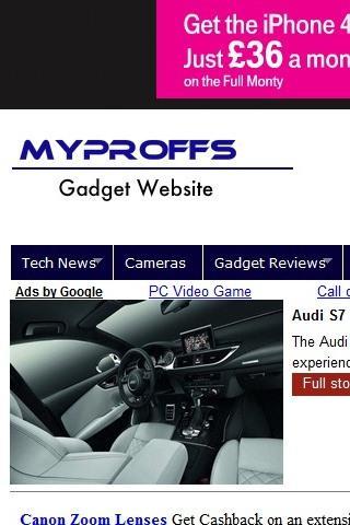 MyProffs News Site