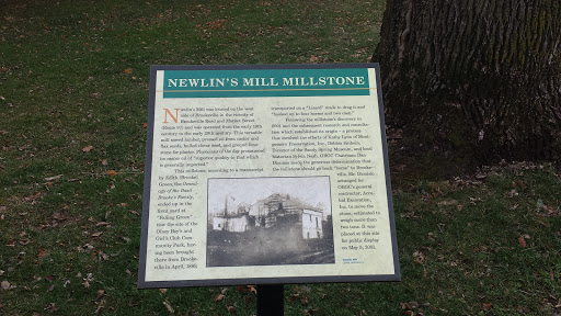 Newlin's Mill Millstone 