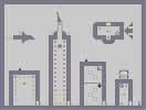 Thumbnail of the map 'City Skyline'