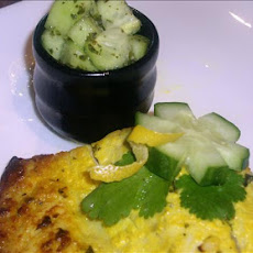 Coriander and Lemon Crusted Barramundi With Cucumber Mint Salsa