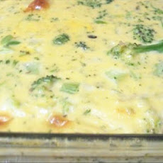 Nannys Broccoli Rice Casserole