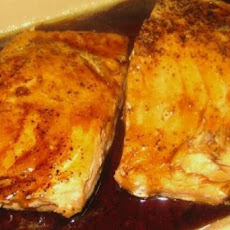 Salmon with Brown Sugar Glaze