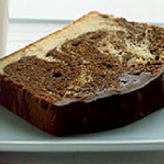 Chocolate Marble Bread with Ganache