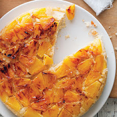 Coconut and Fresh Pineapple Upside-Down Cake