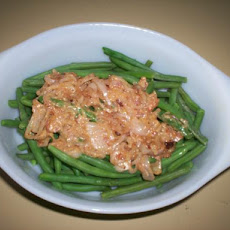 Green Beans With Dijon Mustard and Caramelized Shallots