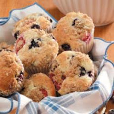 Berry Cheesecake Muffins