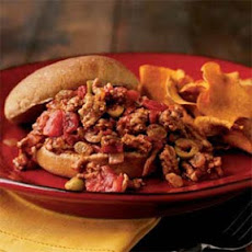 Quick Pork Picadillo Sandwiches