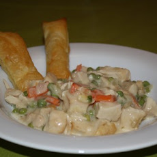 Chicken Pot Pie Fingers