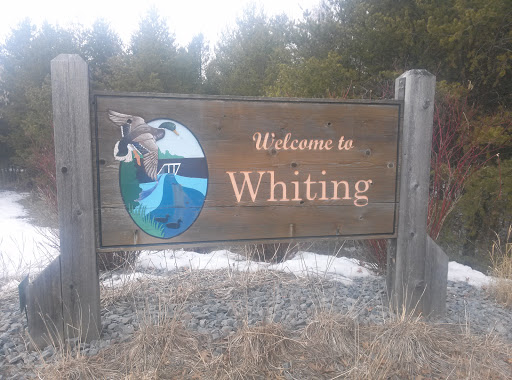 Welcome to Whiting Sign 1