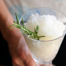 Herb and White Wine Granita