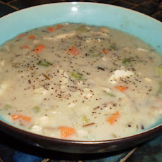 Cream of Chicken & Wild Rice Soup