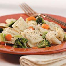 Cheese Ravioli with Veggies