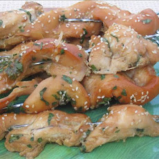 Sesame Chicken Skewers