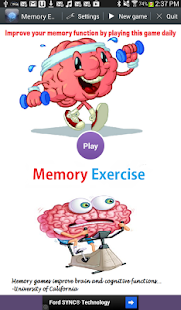 How to download Memory Exercise 1.1 unlimited apk for laptop