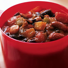 Grandma's Slow Cooker Vegetarian Chili