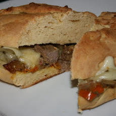 CrockPot Philly Cheesesteak Sandwiches