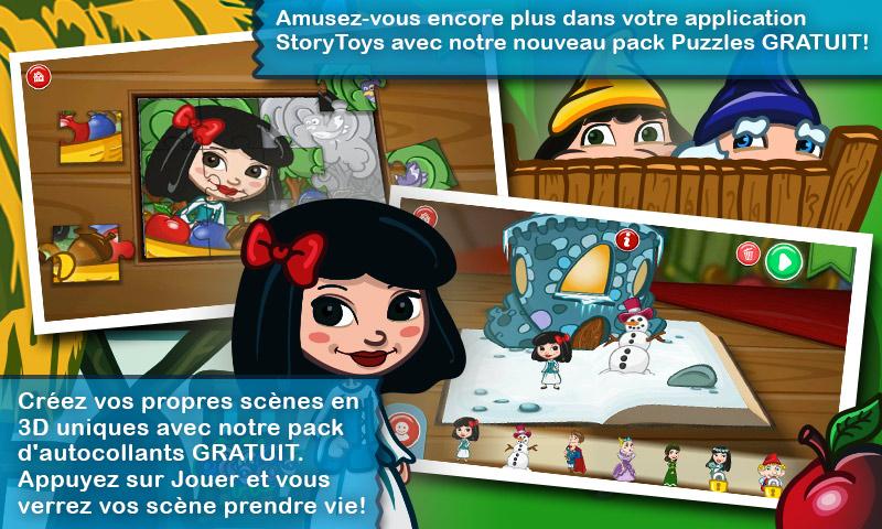 Android application StoryToys Snow White screenshort
