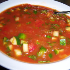 Spicy Herbed Summer Gazpacho