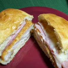 Chicken Cordon Bleu Sandwich