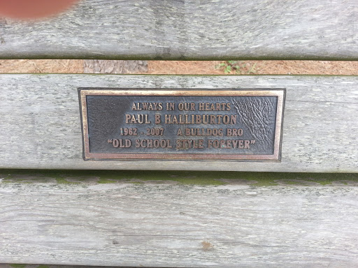 Halliburton Memorial Bench