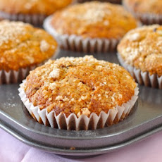 Banana, Chocolate Chips and Pecan Muffins
