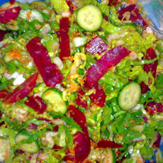 Garlic Lettuce Salad