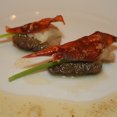 Fresh Morels with Soft Shell Crab and Crispy Carapace