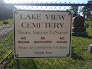 Lake View Cemetery 