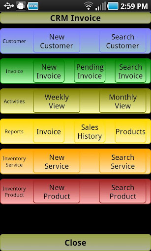 CRM Invoice