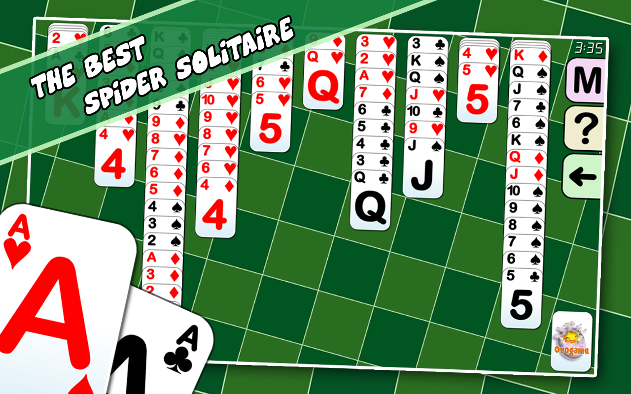 Android application Best Spider Solitaire screenshort