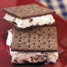 Cherry-Chip Ice Cream Sandwiches Recipe