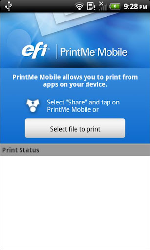 EFI PrintMe Mobile