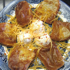 Oven-rack Baked Potatoes