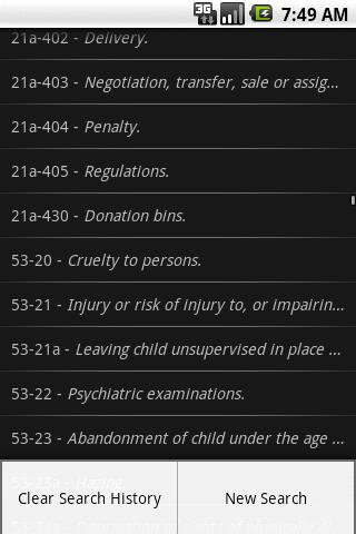 CTLaw - Criminal Law 21a 53 a