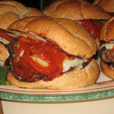 Italian Burgers With Fresh Basil