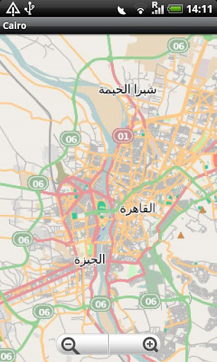 Cairo Street Map