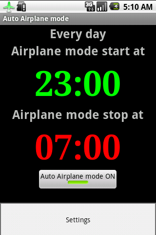 Auto Airplane Mode