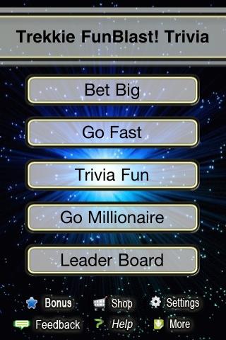 Trekkie FunBlast Trivia Quiz