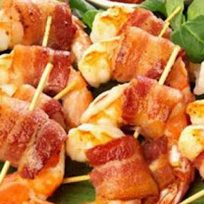 Shrimp Wrapped in Bacon