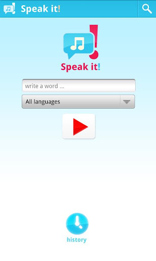 Speak it - any language
