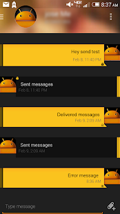 How to install Evolve SMS Theme - Bumblebee patch 1.00 apk for android