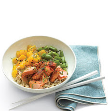 Salmon and Citrus Rice Bowl