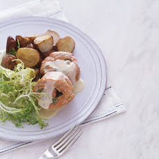 Herbed Salmon Roulades with Lemon Beurre Blanc